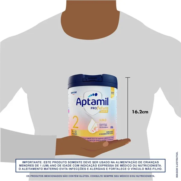APTAMIL PROFUTURA GOLD 2 800G - Imagem 3