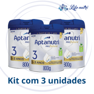 KIT 3 LATAS APTANUTRI PROFUTURA 3 800G