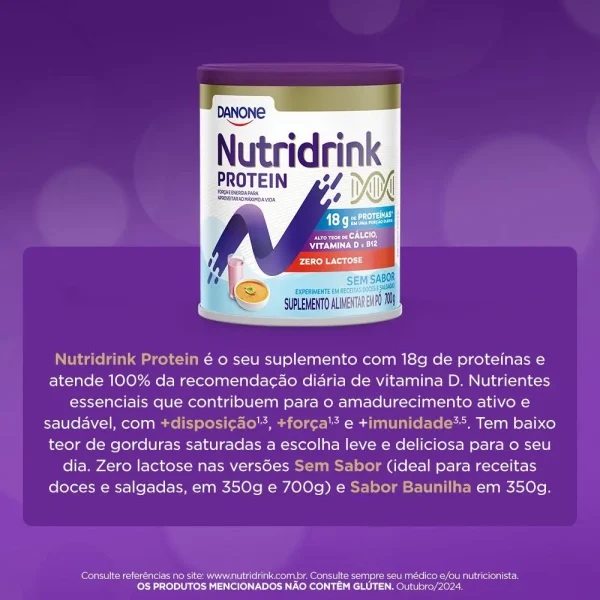 NUTRIDRINK PROTEIN NEUTRAL 700G - Imagem 5
