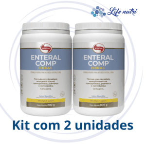 KIT 2 UNIDADES ENTERAL COMP FIBRAS800G