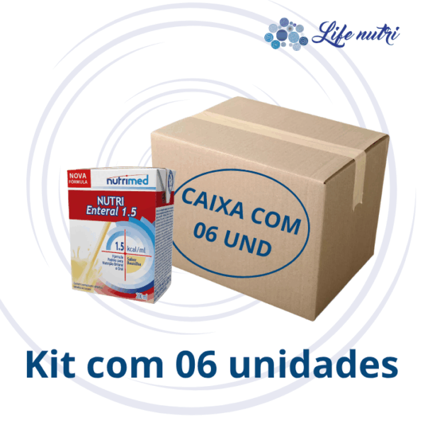 KIT 6 UNIDADES NUTRI ENTERAL 1.5  200ML