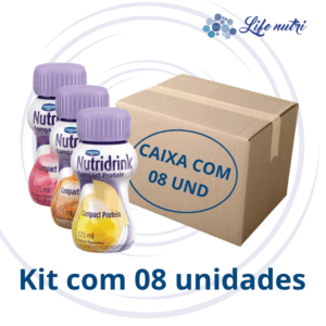 KIT 8 UNIDADES NUTRIDRINK COMPACT PROTEIN 125ML
