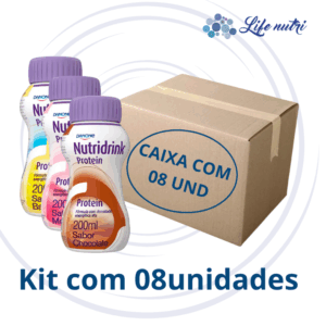KIT 8 UNIDADES NUTRIDRINK PROTEIN 200ML